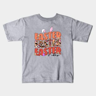 retro Easter vibes Kids T-Shirt